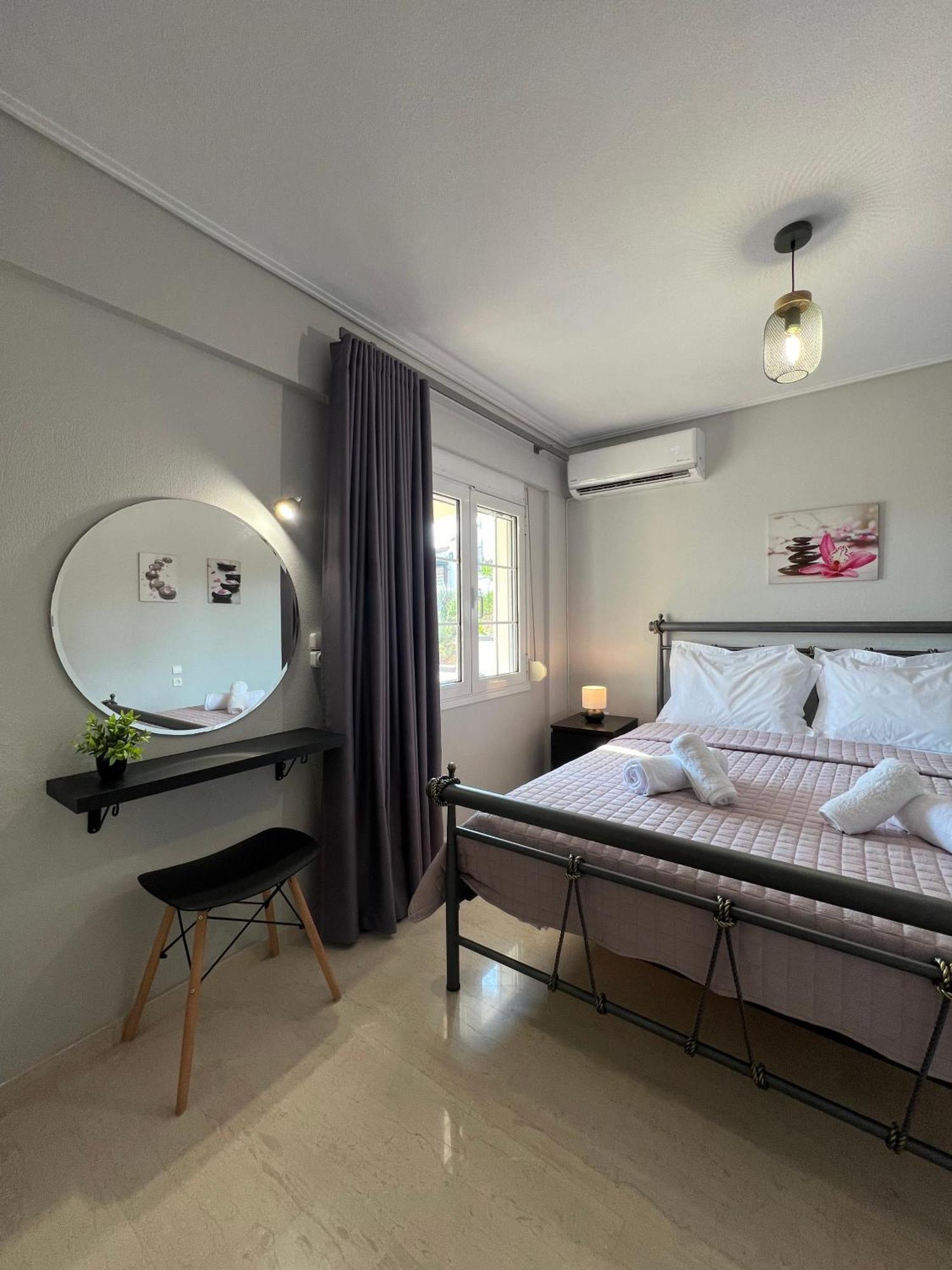Aiolos Seaside Apartment Marathos Kültér fotó