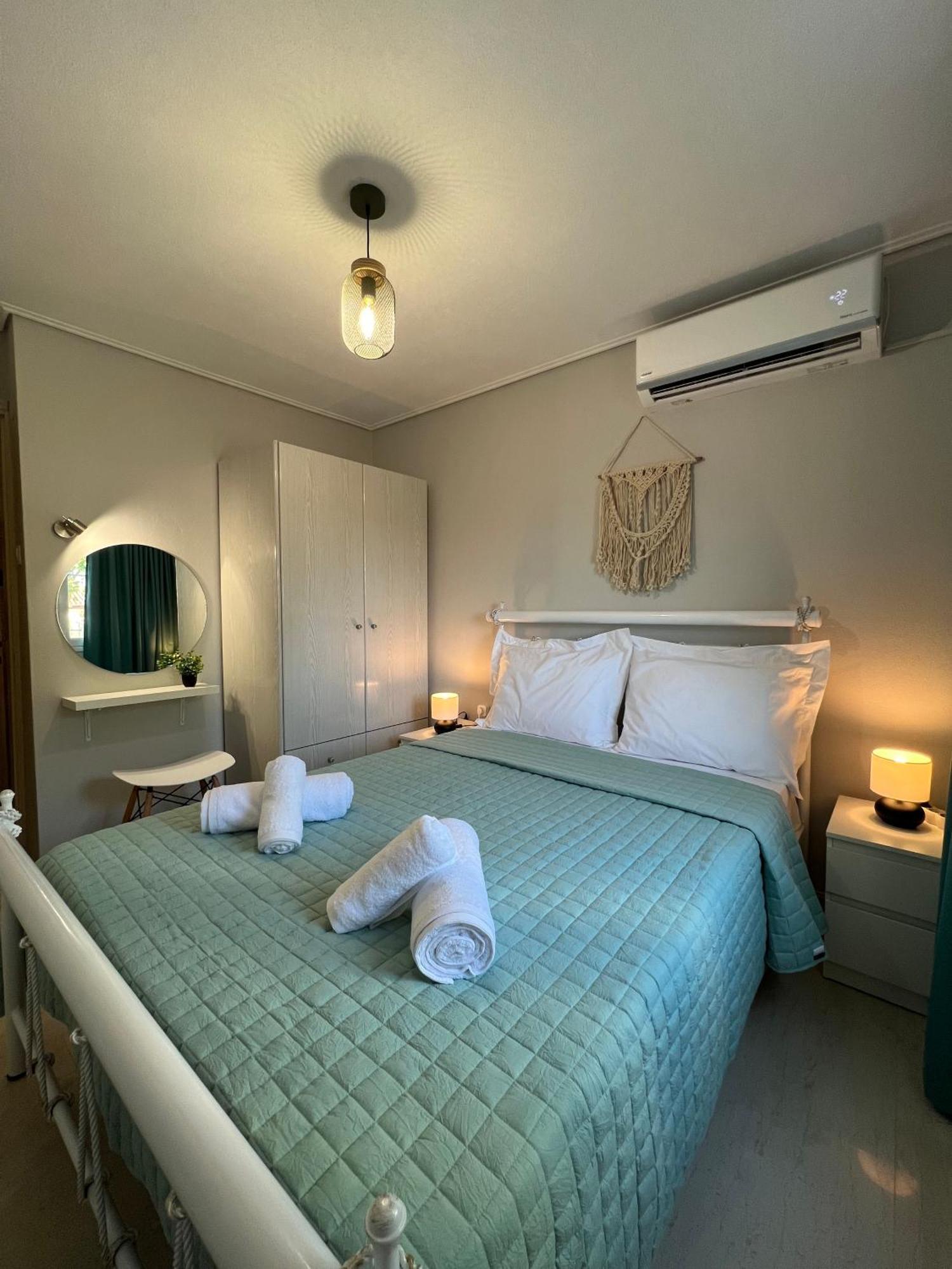 Aiolos Seaside Apartment Marathos Kültér fotó