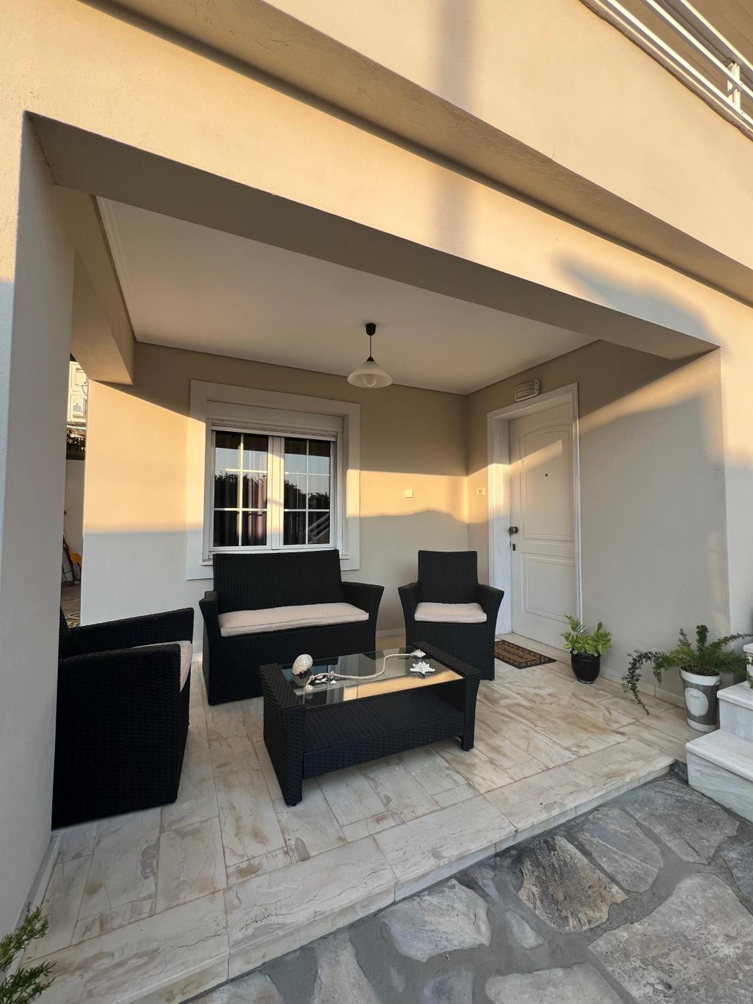 Aiolos Seaside Apartment Marathos Kültér fotó